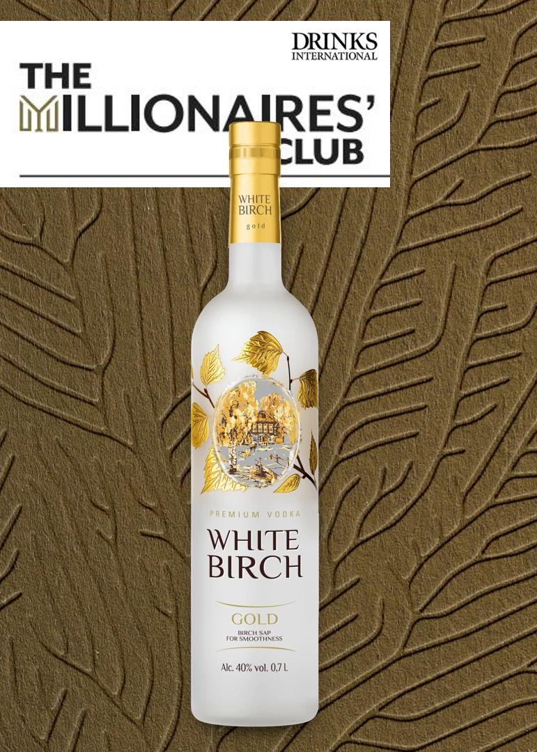 White Birch vodka is №8 fastest growing vodka brand in the world.